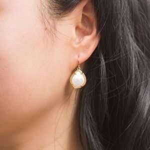 Starfish Project mother of pearl earrings